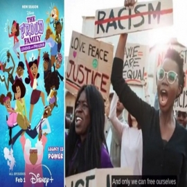 Disney impulsa el movimiento Woke: enseña a los niños que los blancos son malos y Black Lives Matter es bueno