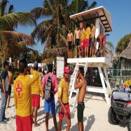 Playa del Carmen: Reforzarán seguridad de bañistas con más elementos