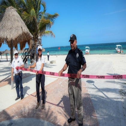 Supervisa Laura Fernández cierre de playas ante emergencia sanitaria por Covid-19