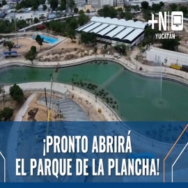 Así va quedando el Gran Parque de La Plancha de Mérida