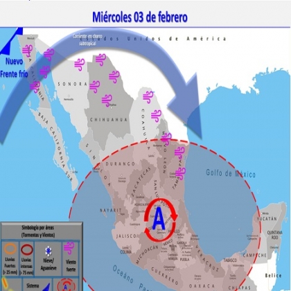 Clima hoy para Cancún y Quintana Roo 3 de febrero de 2021