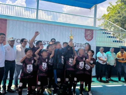 Estudiantes de Mérida y municipios aledaños participan en Torneo Estatal de Futbol Escolar