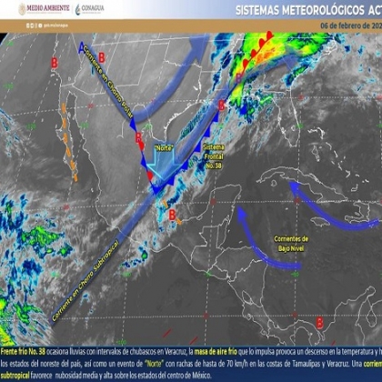 ¿Se viene otro frente frío a Quintana Roo?