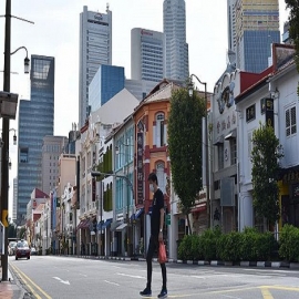 El 75% de los positivos en Singapur fueron personas vacunadas, uno de los países con más inoculados