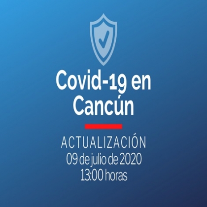Casos coronavirus en Cancún, hoy 09 de julio de 2020