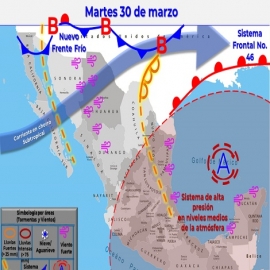 Clima hoy para Cancún y Quintana Roo 30 de marzo de 2021