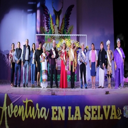 Vive comunidad de Leona Vicario con toda intensidad el carnaval “Aventura en la Selva”