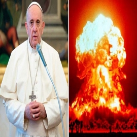 El Papa pide un mundo sin armas nucleares cuando entre en vigor el Tratado de Prohibición