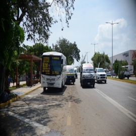 Restablecen al 70% servicio de transporte público en Cancún