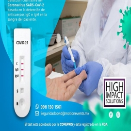 Distribuyen en Cancún pruebas rápidas para la detección de COVID-19