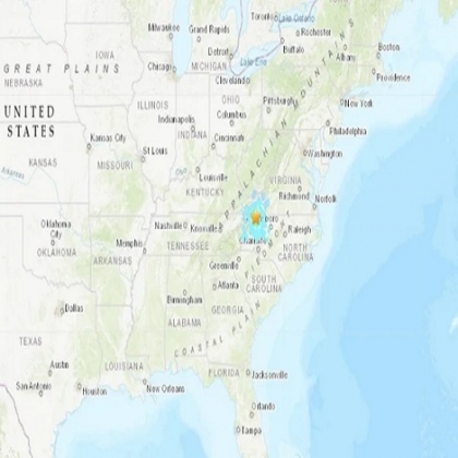 Registran inusual sismo de magnitud 5.1 en Carolina del Norte, EU