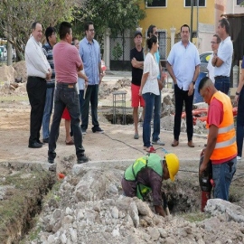 Construcción del parque Francisco de Montejo IV Etapa con buenos resultados